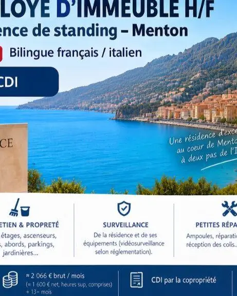 Employé d'immeuble polyvalent (F/H)