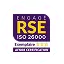 Label Engagé RSE ISO 26000 d'AFNOR Certification, de niveau exemplaire, obtenu par le groupe Actual.